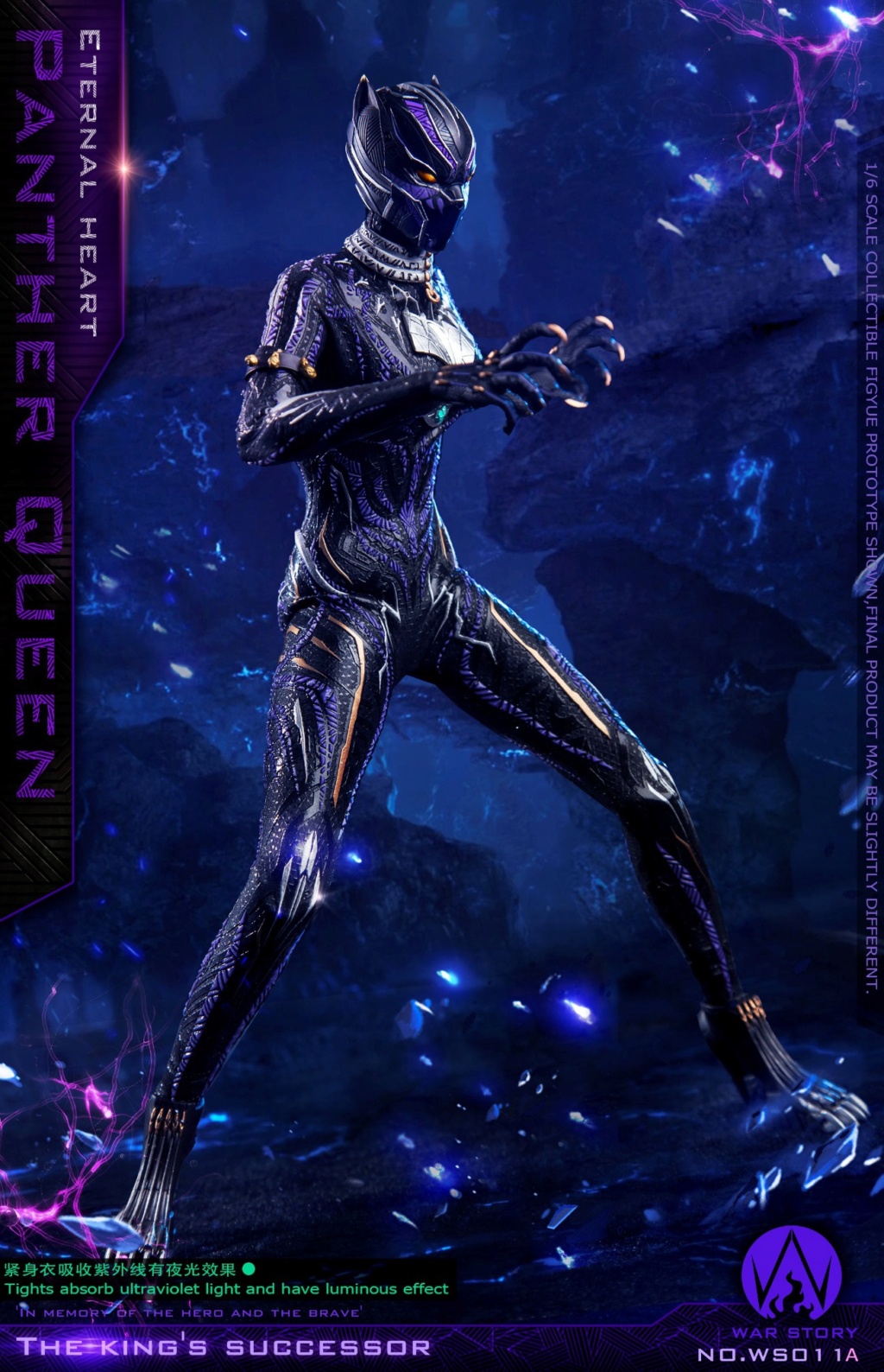 movie-based - NEW PRODUCT: War Story: 1/6 Panther Queen Normal Edition WS011-A, Deluxe Edition WS011-B 09254810