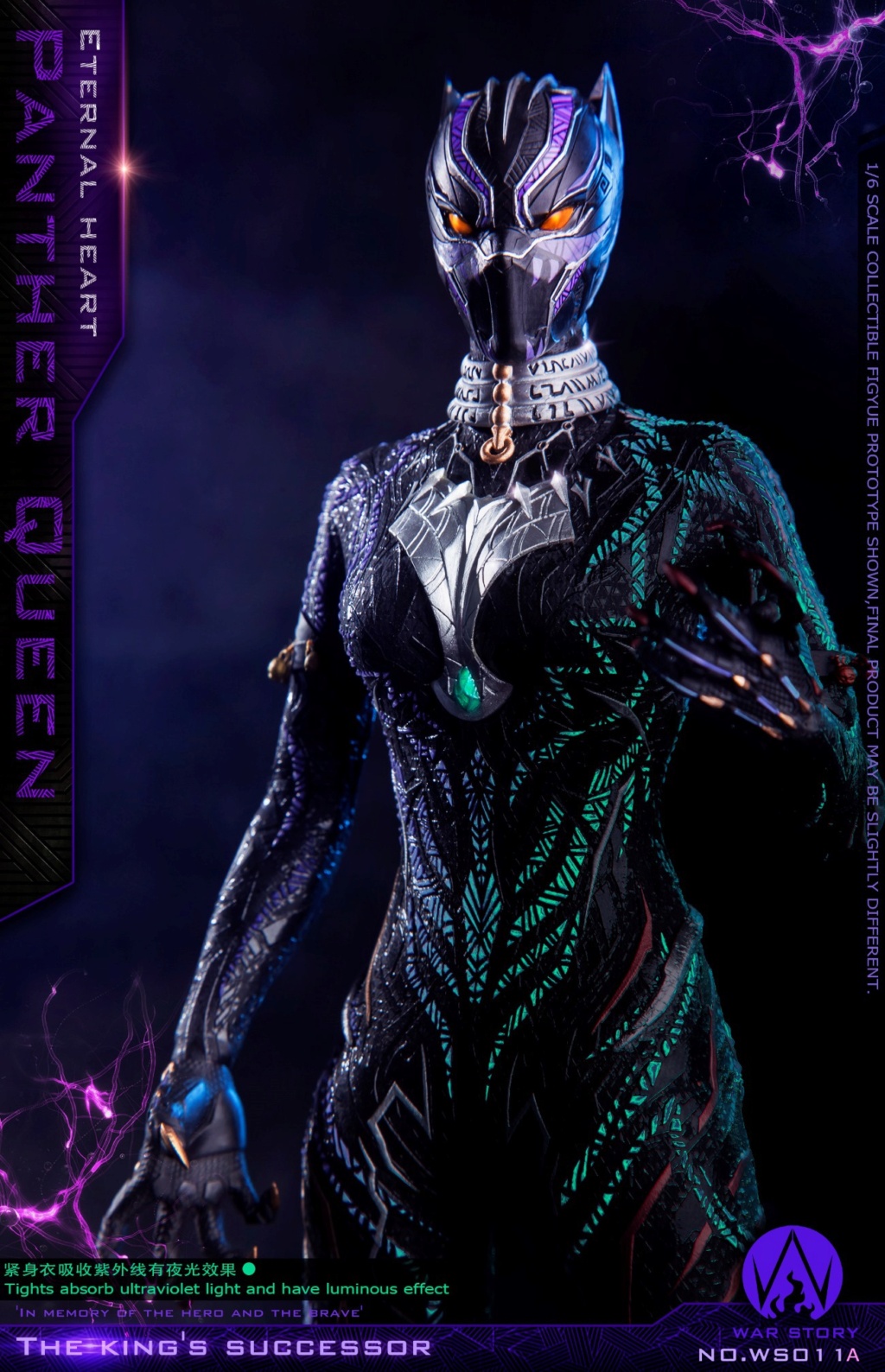 movie-based - NEW PRODUCT: War Story: 1/6 Panther Queen Normal Edition WS011-A, Deluxe Edition WS011-B 09255410