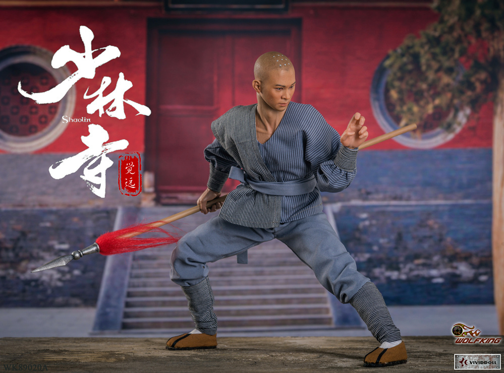 WolfKing - NEW PRODUCT: WOLFKING: 1/6 Shaolin Temple - Jueyuan Movable (WK89020A) 09401010