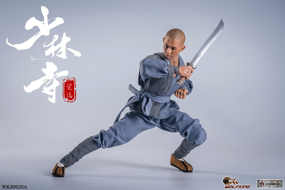 ShaolinTemple - NEW PRODUCT: WOLFKING: 1/6 Shaolin Temple - Jueyuan Movable (WK89020A) 09401210