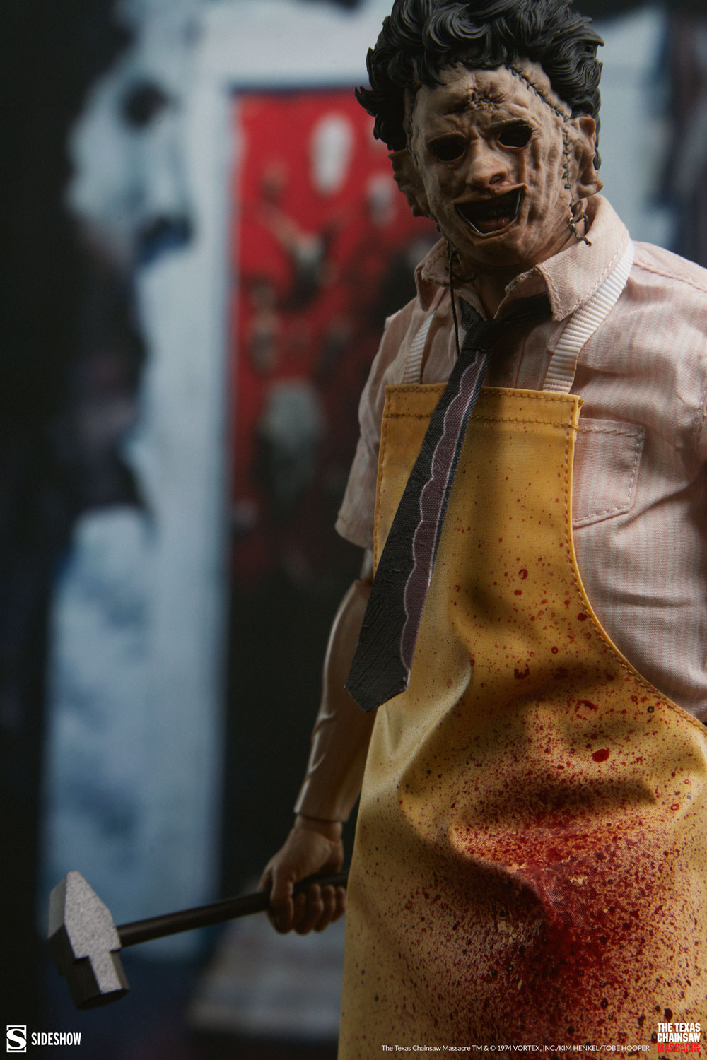 1974TexasChainsawMassacre - NEW PRODUCT: Sideshow Collectibles: 1/6 1974 Texas Chainsaw Massacre - LeatherFace (#100470) 09413612