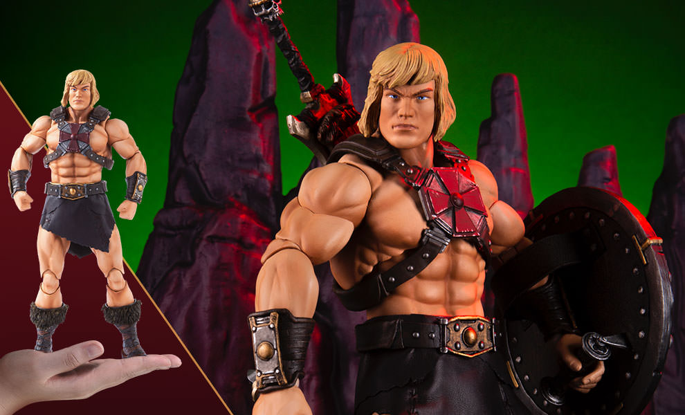 NEW PRODUCT: Sideshow X Mondo: 1/6 "The Giant of the Universe" - He-Man / Seaman Movable (#904080) 09474810