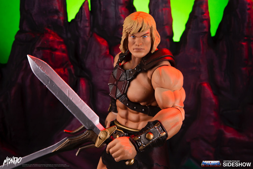 NEW PRODUCT: Sideshow X Mondo: 1/6 "The Giant of the Universe" - He-Man / Seaman Movable (#904080) 09480110