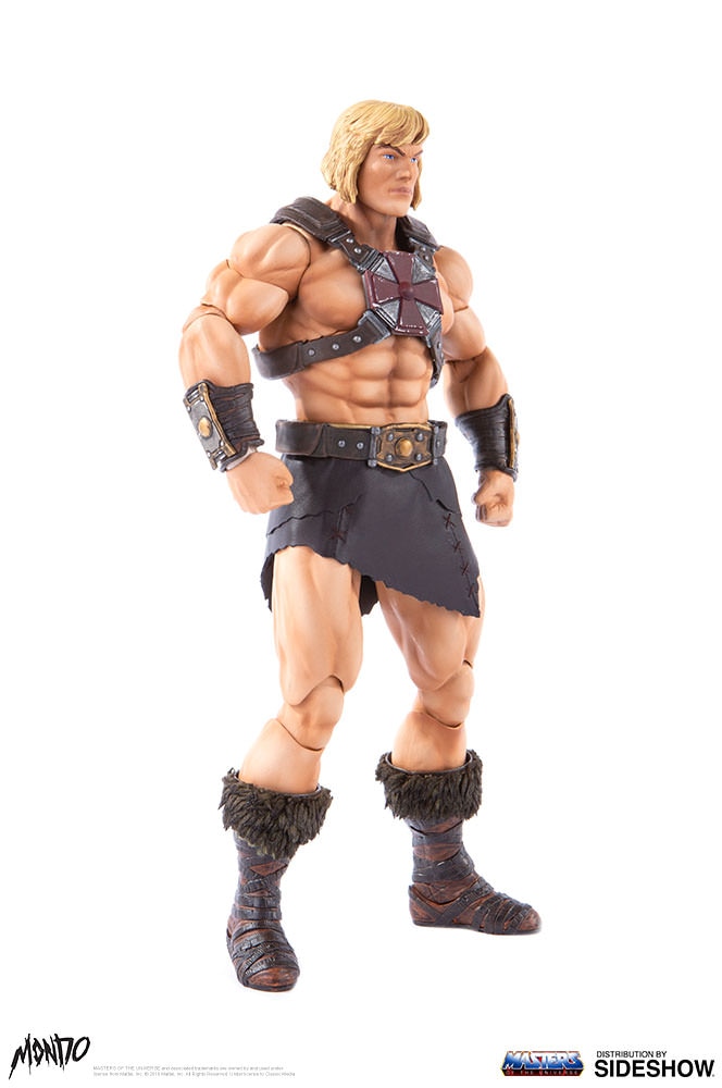 Cartoon - NEW PRODUCT: Sideshow X Mondo: 1/6 "The Giant of the Universe" - He-Man / Seaman Movable (#904080) 09482910