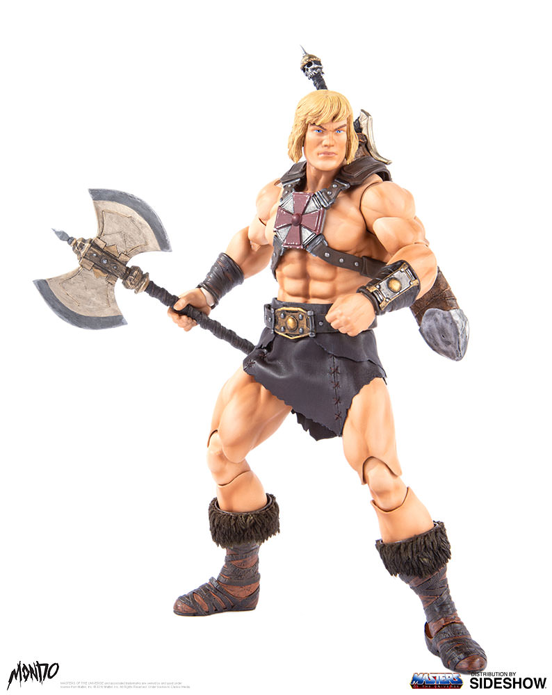 cartoon - NEW PRODUCT: Sideshow X Mondo: 1/6 "The Giant of the Universe" - He-Man / Seaman Movable (#904080) 09485710