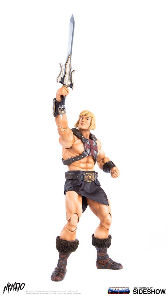 Cartoon - NEW PRODUCT: Sideshow X Mondo: 1/6 "The Giant of the Universe" - He-Man / Seaman Movable (#904080) 09493010