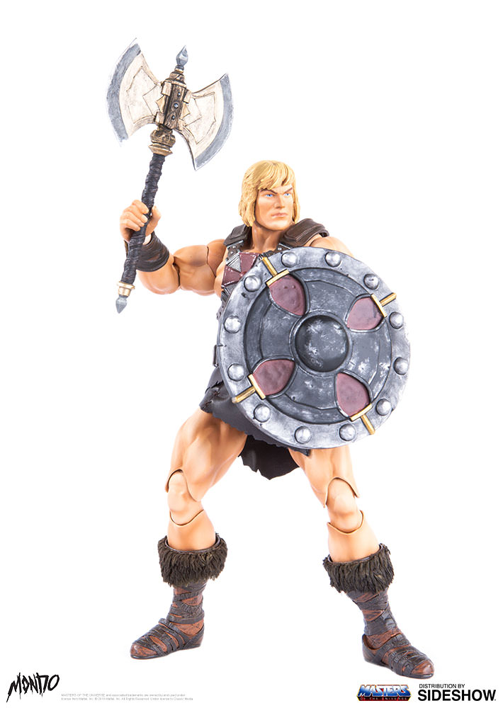 male - NEW PRODUCT: Sideshow X Mondo: 1/6 "The Giant of the Universe" - He-Man / Seaman Movable (#904080) 09493510