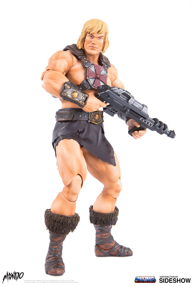 NEW PRODUCT: Sideshow X Mondo: 1/6 "The Giant of the Universe" - He-Man / Seaman Movable (#904080) 09495310