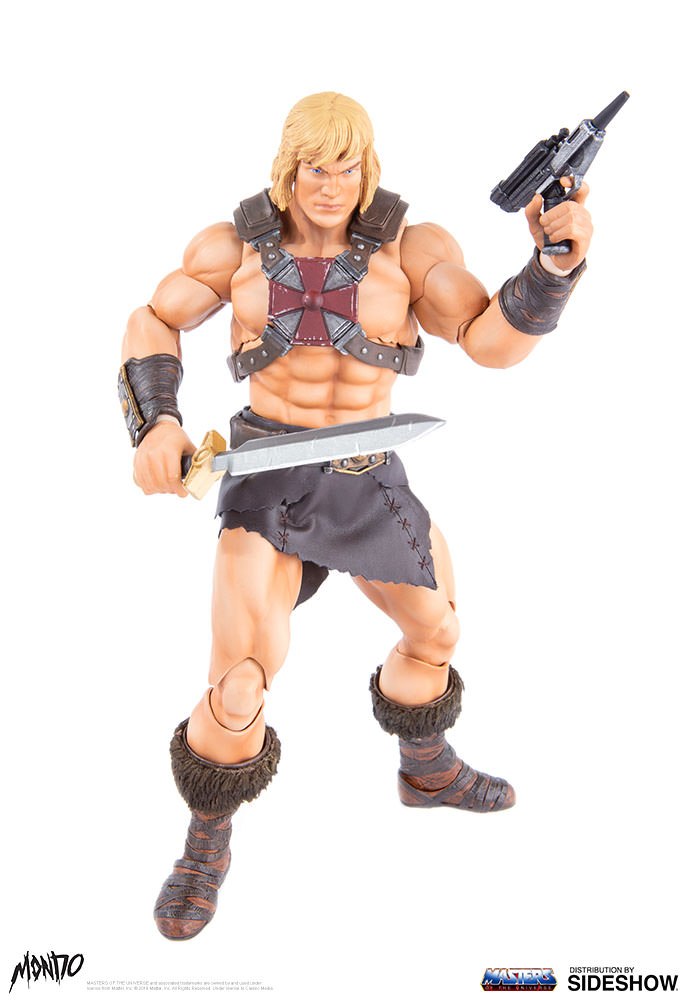 Cartoon - NEW PRODUCT: Sideshow X Mondo: 1/6 "The Giant of the Universe" - He-Man / Seaman Movable (#904080) 09500510