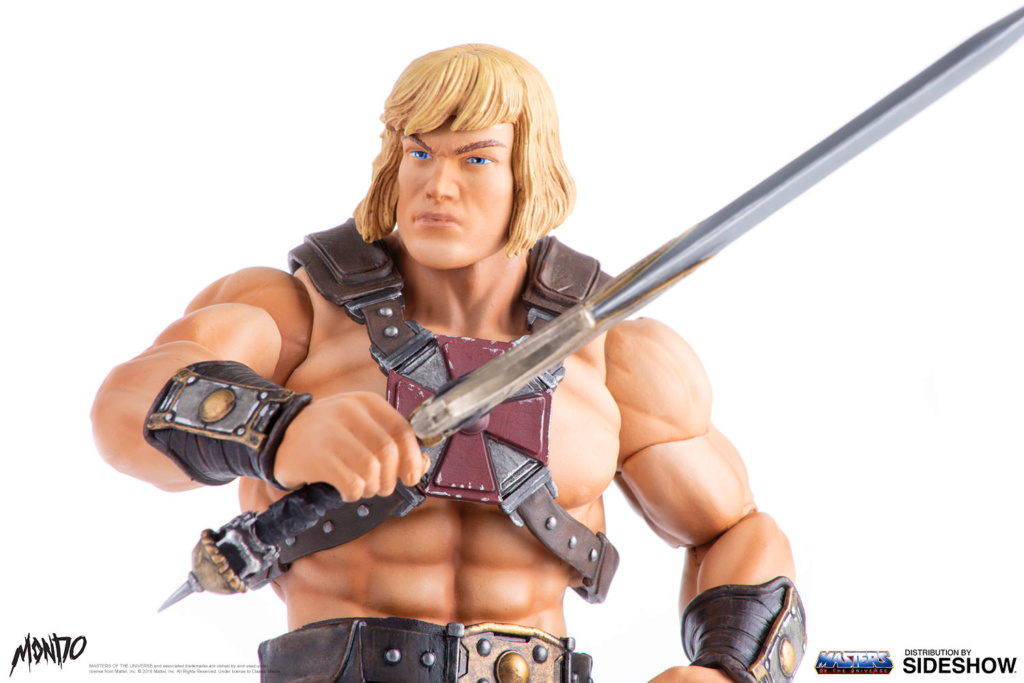 NEW PRODUCT: Sideshow X Mondo: 1/6 "The Giant of the Universe" - He-Man / Seaman Movable (#904080) 09504410