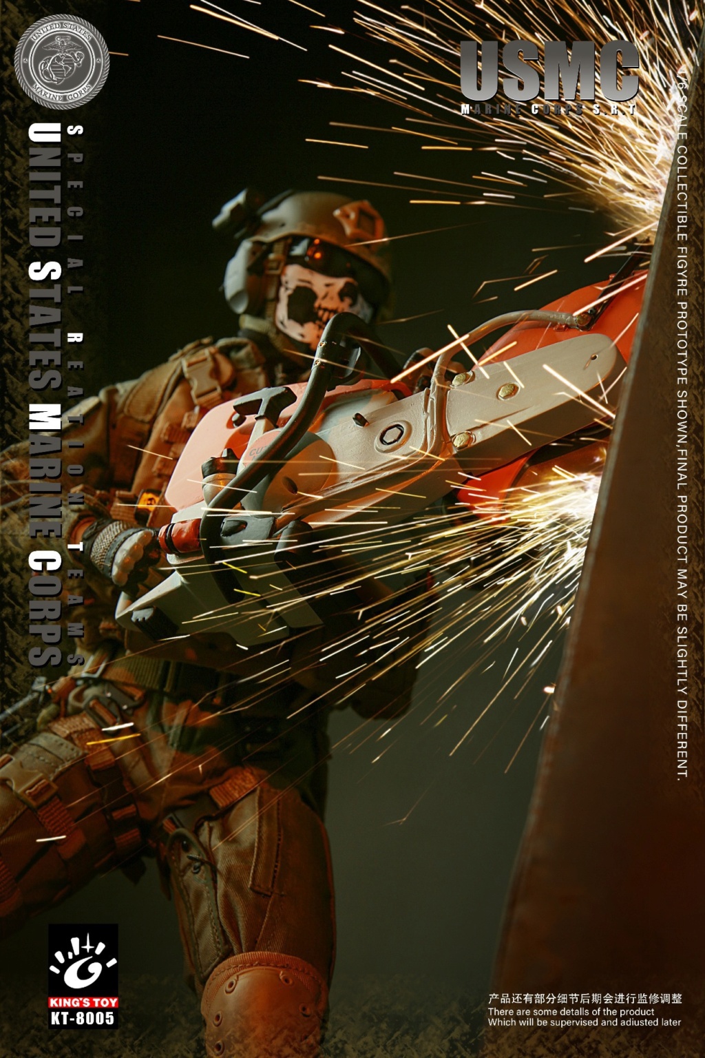 King - NEW PRODUCT: King's Toy: 1/6 USMC SRT US Marine Corps Special Response Team (#KT-8005) 09513110