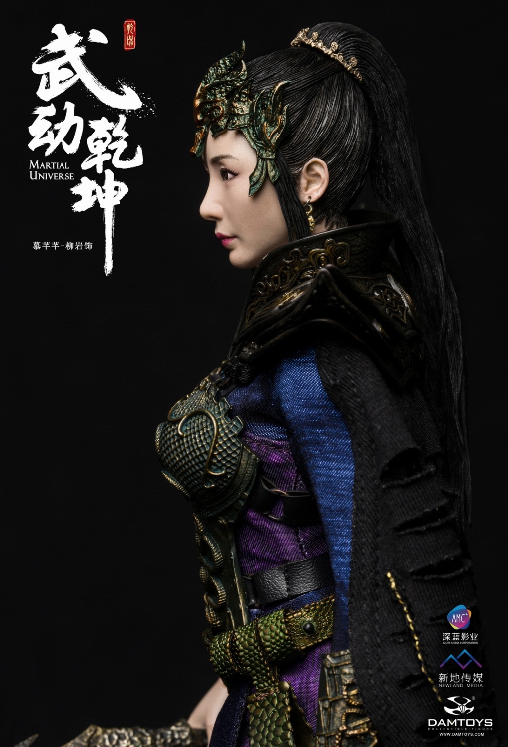 NEW PRODUCT: DAMTOYS: 1/6 "The hero of the martial arts and spirits" - Mu Wei (Liu Yan ornaments) movable doll (DMS017) 09552110