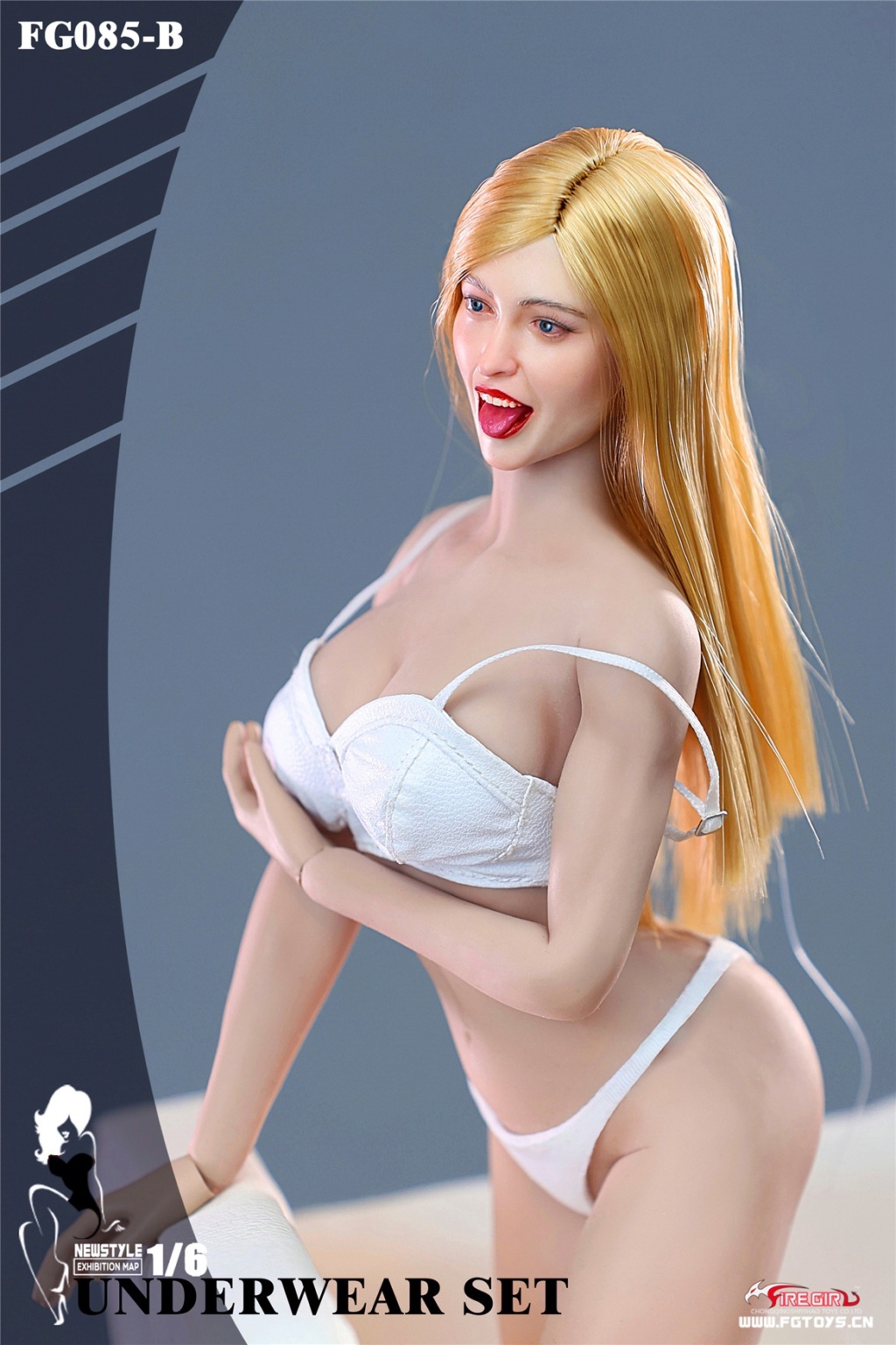 Clothing - NEW PRODUCT: Fire Girl Toys: 1/6 FG085 Wardrobe Collection Female Underwear Set (Three Colors) NSFW 0cc1c510