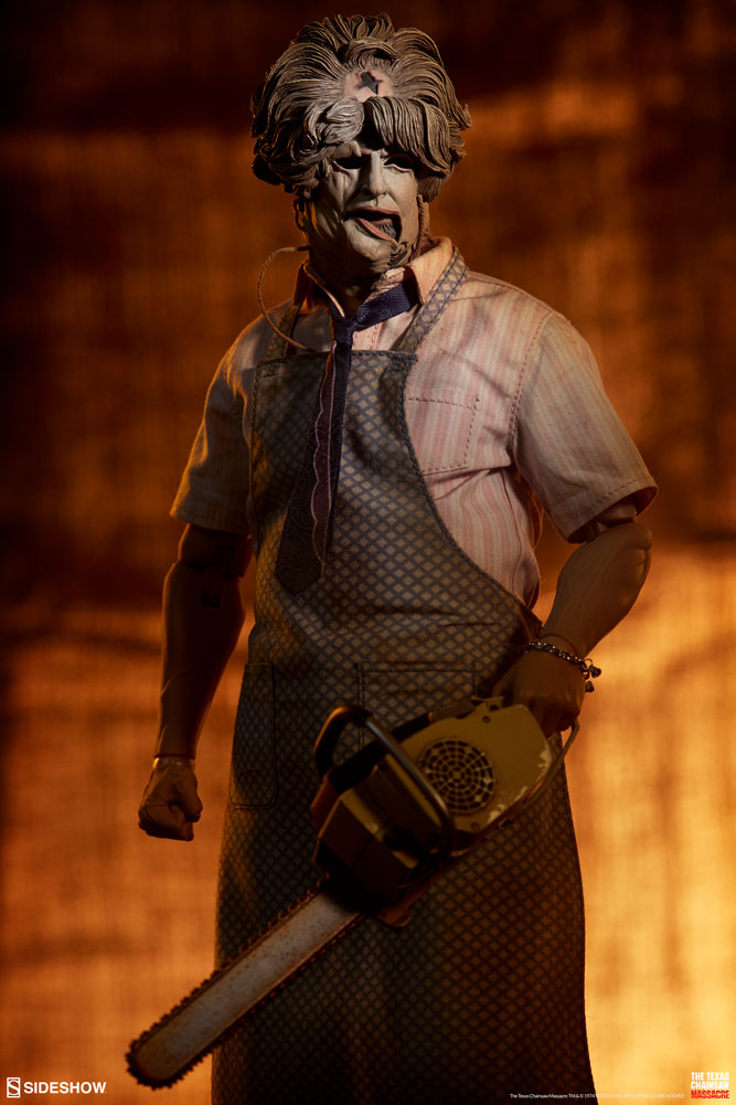 LeatherFace - NEW PRODUCT: Sideshow Collectibles: 1/6 "Texas Chainsaw Massacre"-Leatherface (#100399) 0d7caa10