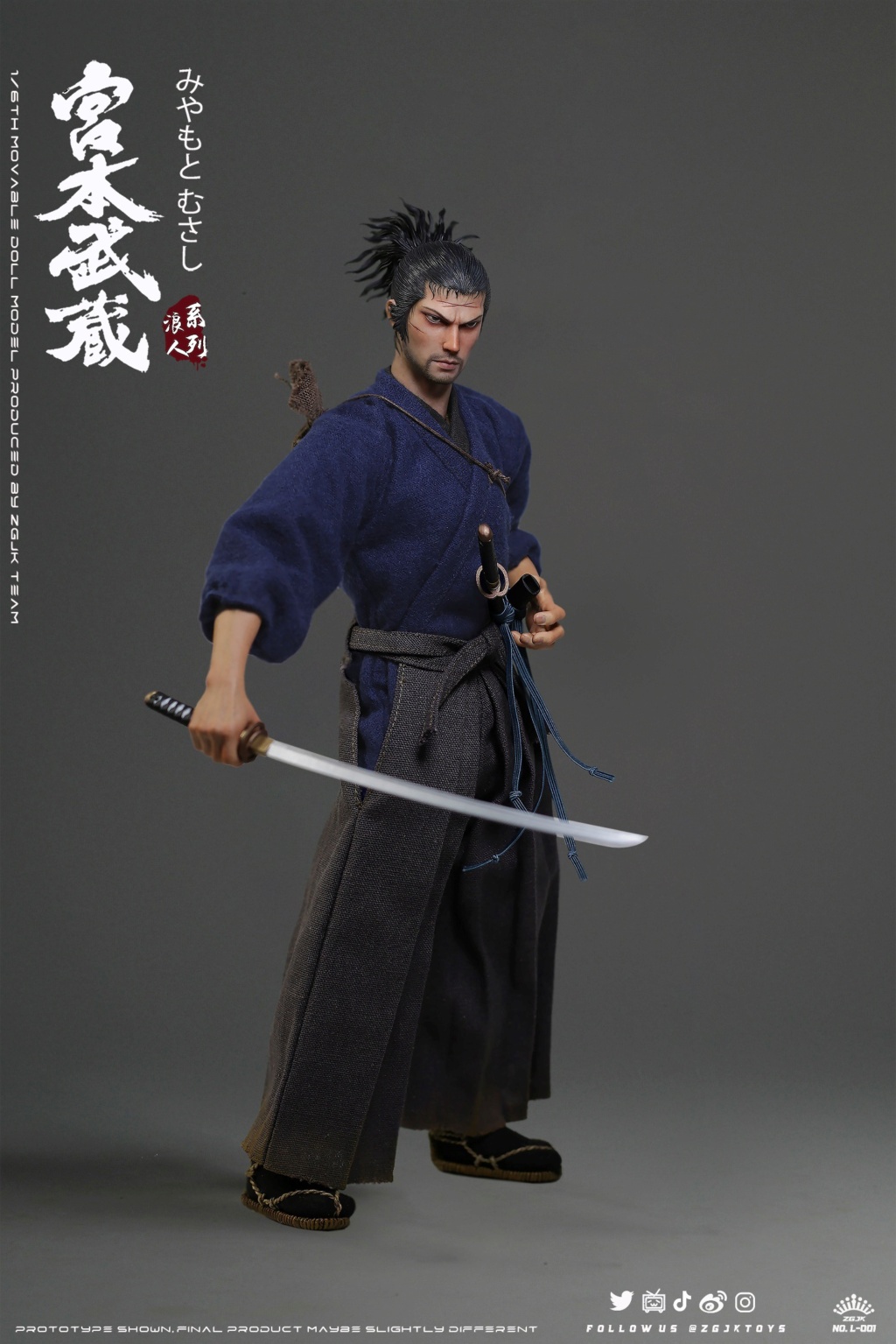 Anime - MEW PRODUCT: ZGJKTOYS: Ronin Series 1/6 Miyamoto Musashi Action Figure ------ Updated Official Figure 0f9eae10