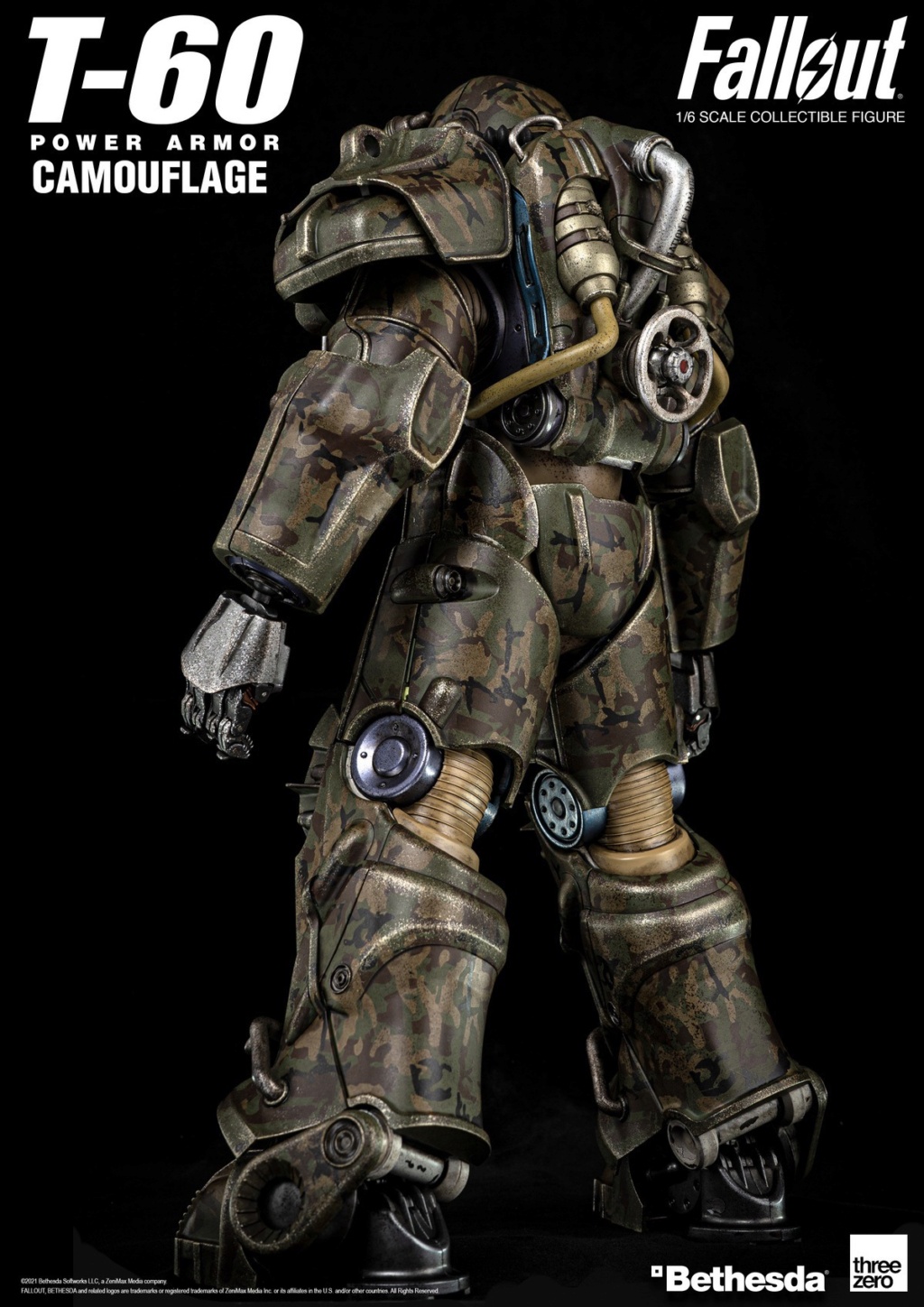FallOut - NEW PRODUCT: Threezero: 1/6 Fallout: Remaining Dust/Radiation Series-T-60 Power Armor Action Figure 0fb81f10
