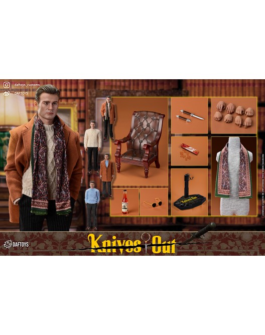 movie-based - NEW PRODUCT: Daftoys: F023 1/6 Scale Knives Out 1-24-510
