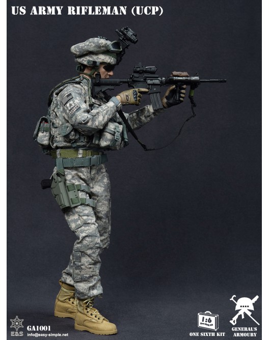 ModernMilitary - NEW PRODUCT: General's Armoury: GA1001 1/6 Scale US ARMY Rifleman (UCP) 10-52822