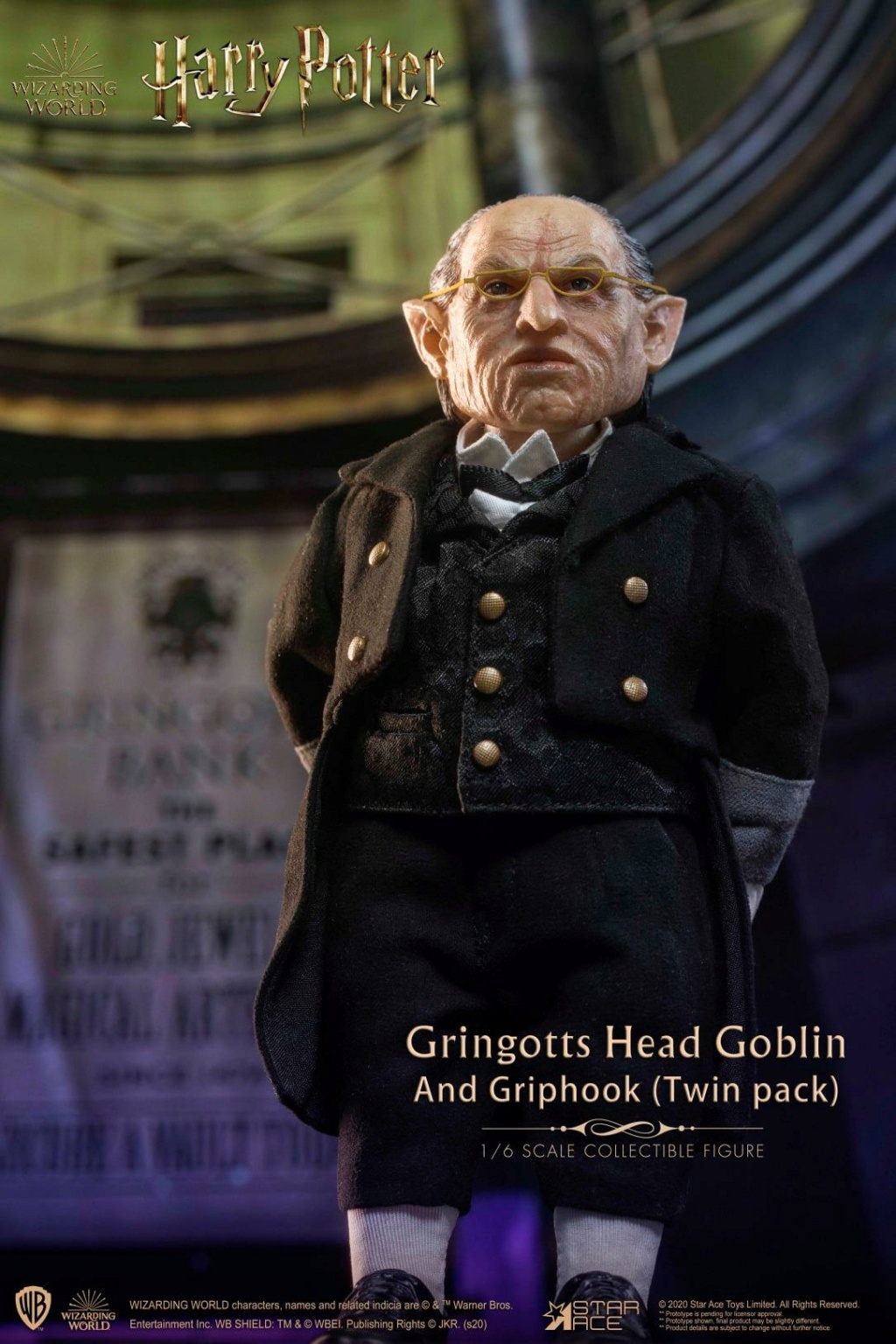 NEW PRODUCT: Star Ace Toys: 1/6 Harry Potter-Goblin & Grip [Single Version, Deluxe Version, Double Version, Scene Set] 10010311