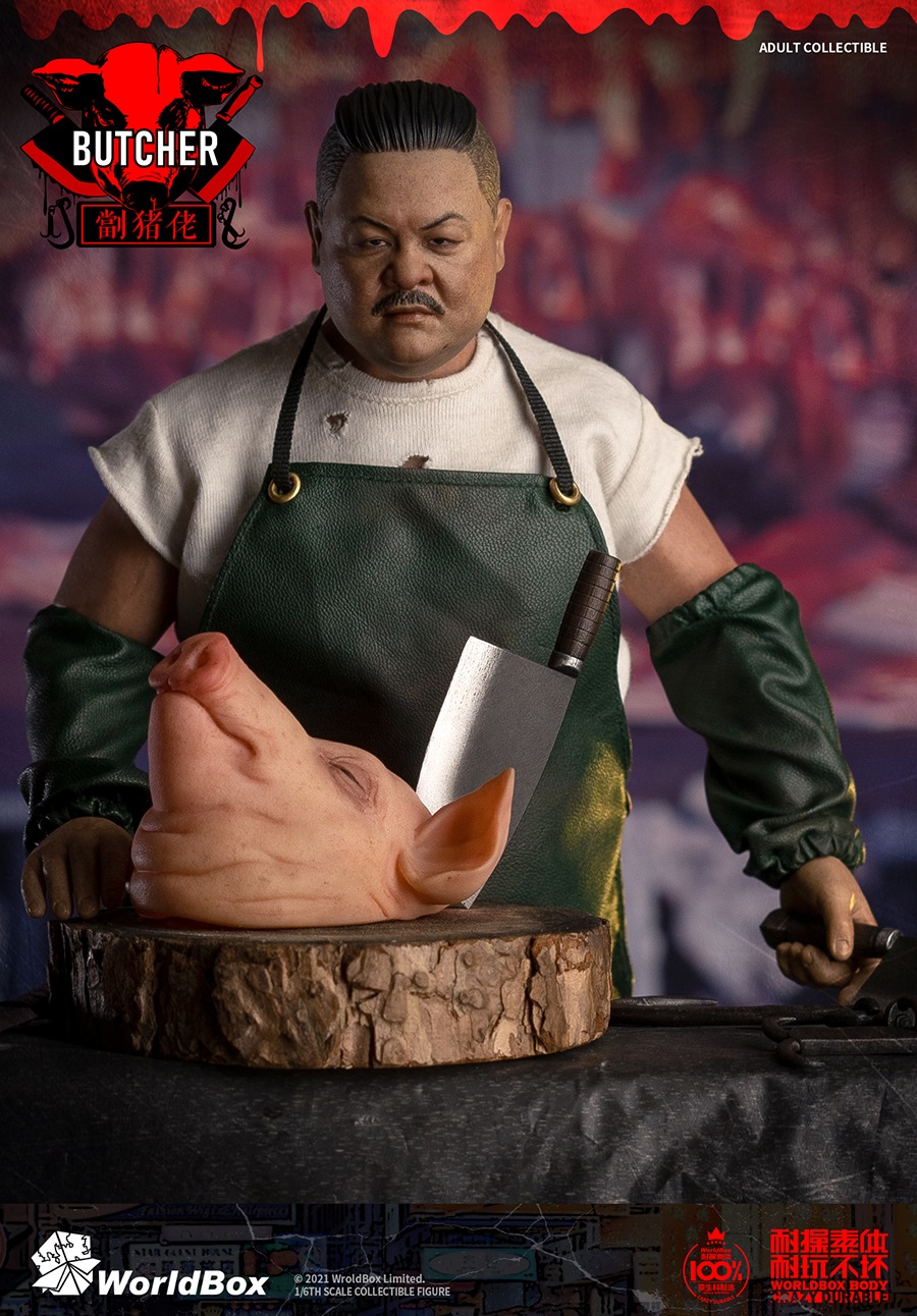 Worldbox - NEW PRODUCT: Worldbox: 1/6 Downtown Union Series-"Pig Chop" BUTCHER #AT033  10093211