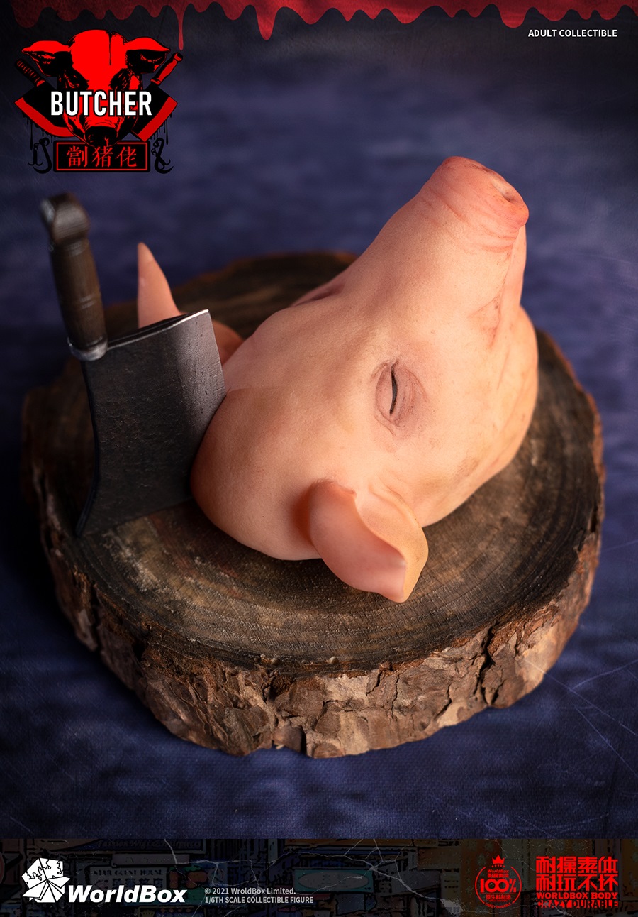 butcher - NEW PRODUCT: Worldbox: 1/6 Downtown Union Series-"Pig Chop" BUTCHER #AT033  10093412