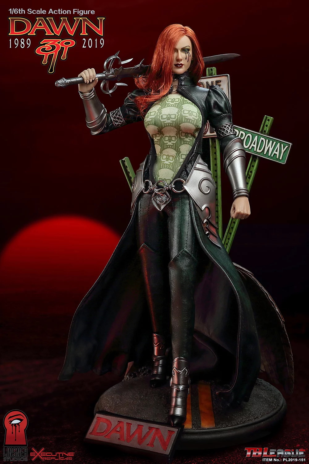 ExecutiveReplicas - NEW PRODUCT: TB League: Dawn 1/6th Scale Action Figure Item No: PL2019-151 10151110