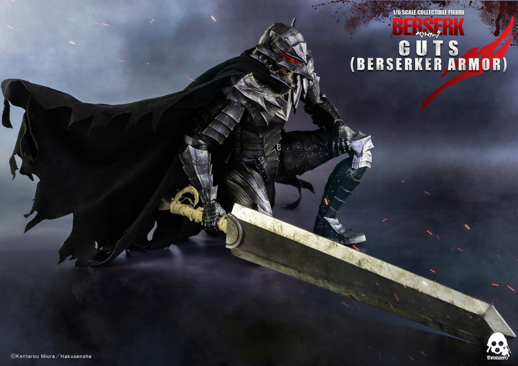 Berserk - NEW PRODUCT: THREEZERO: BERSERK GUTS BERSERKER ARMOR 1/6 SCALE ACTION FIGURE 10240