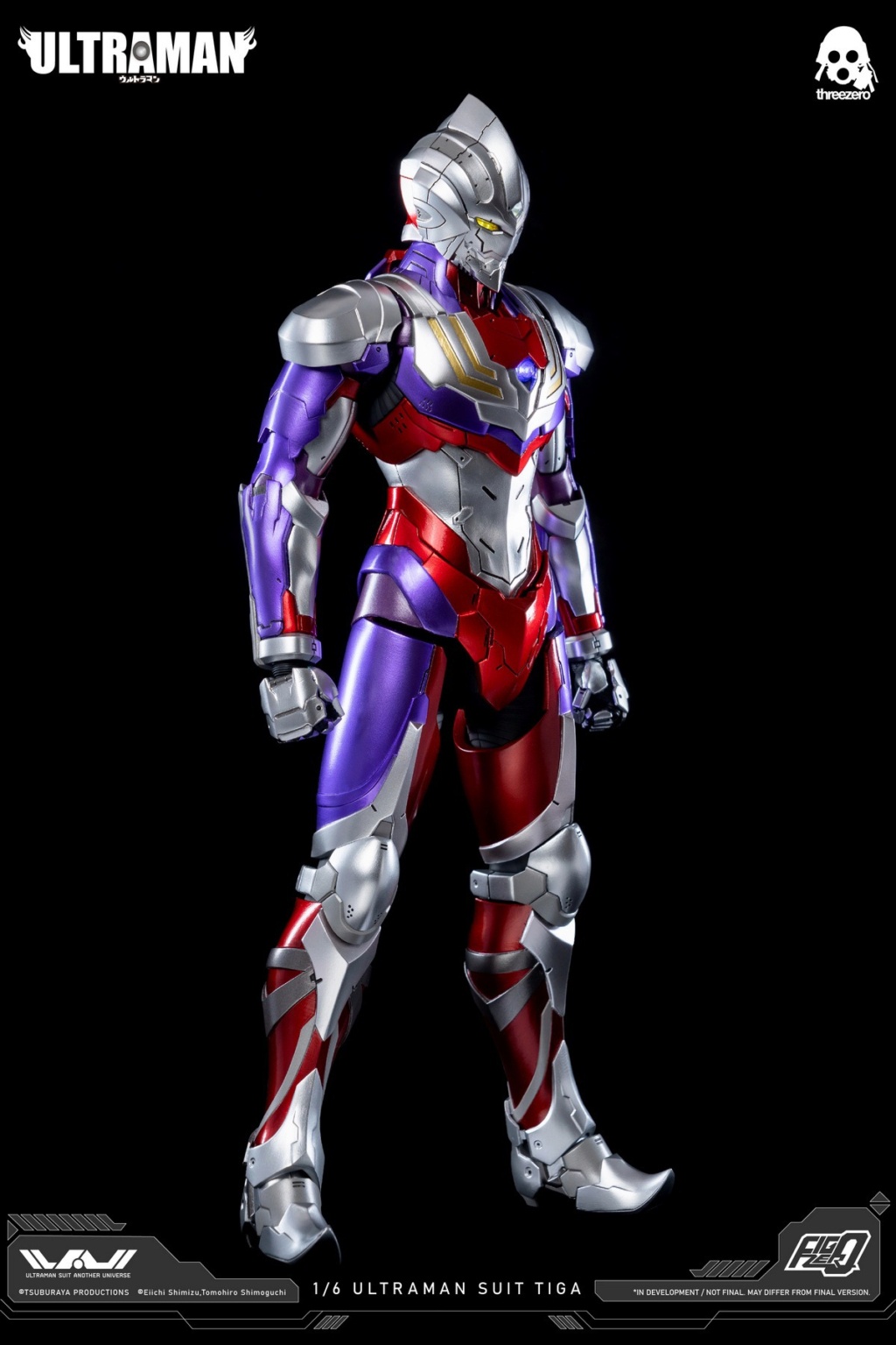 NEW PRODUCT: Threezero: 1/6 "Ultraman Mobile"-TIGA Ultraman Tiga Action Figure 10241310