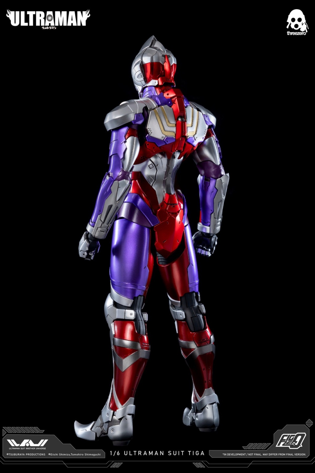 NEW PRODUCT: Threezero: 1/6 "Ultraman Mobile"-TIGA Ultraman Tiga Action Figure 10241411