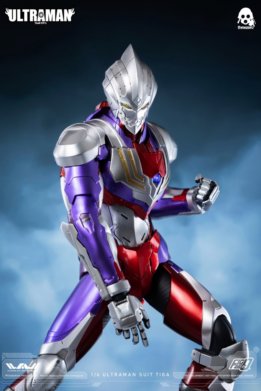 NEW PRODUCT: Threezero: 1/6 "Ultraman Mobile"-TIGA Ultraman Tiga Action Figure 10241510