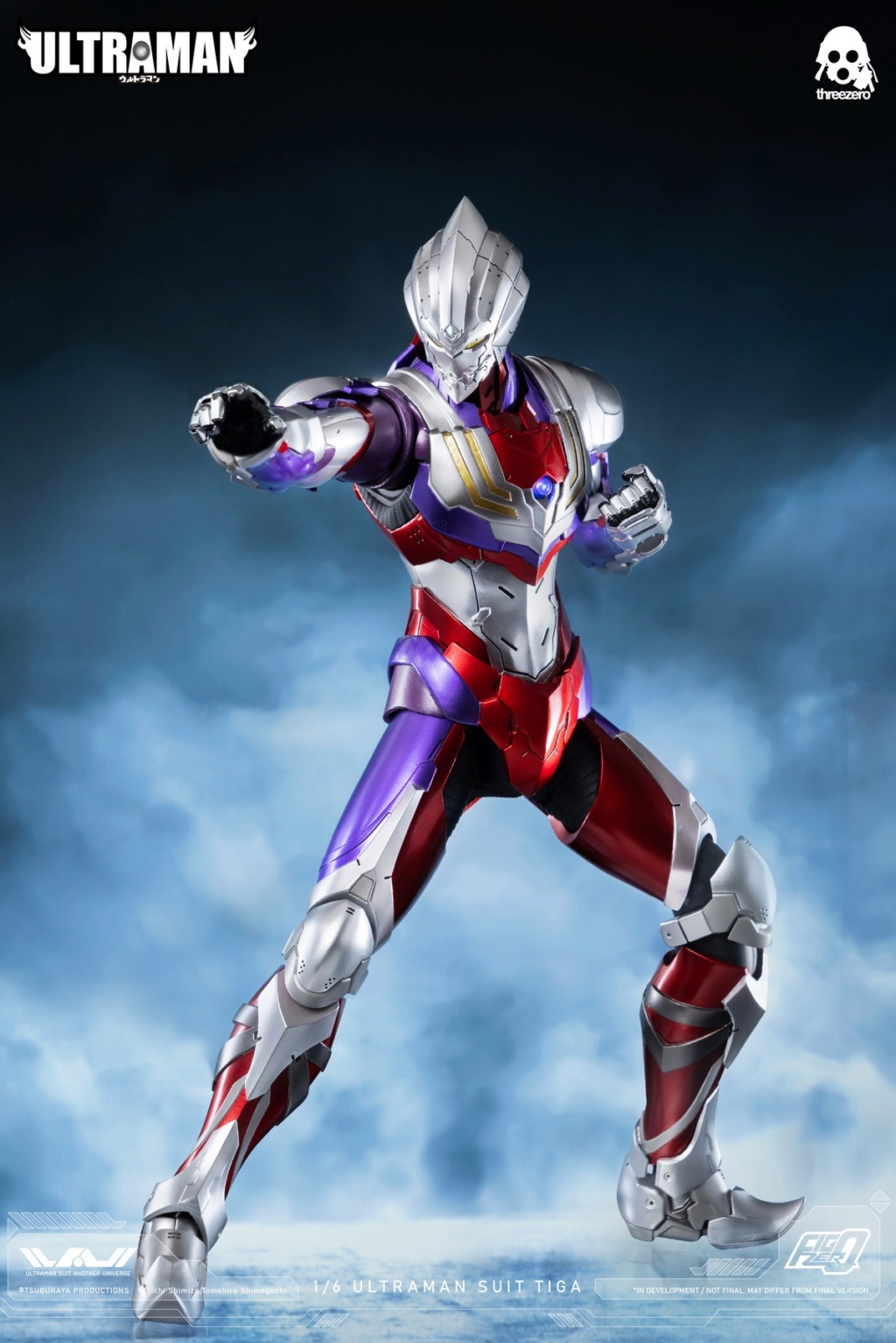 NEW PRODUCT: Threezero: 1/6 "Ultraman Mobile"-TIGA Ultraman Tiga Action Figure 10241810