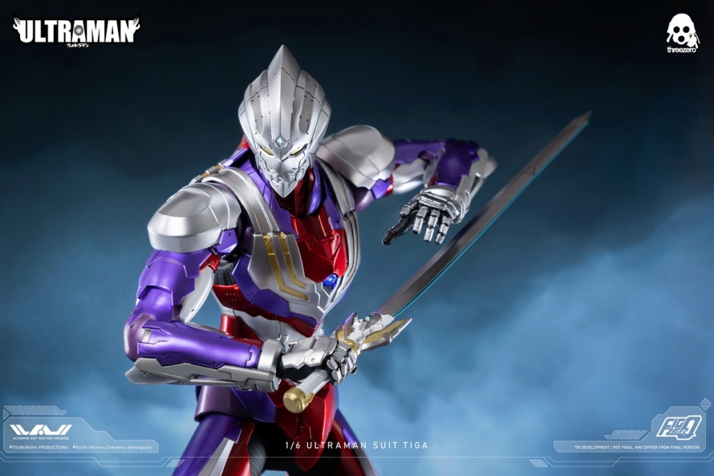 japanese - NEW PRODUCT: Threezero: 1/6 "Ultraman Mobile"-TIGA Ultraman Tiga Action Figure 10241910