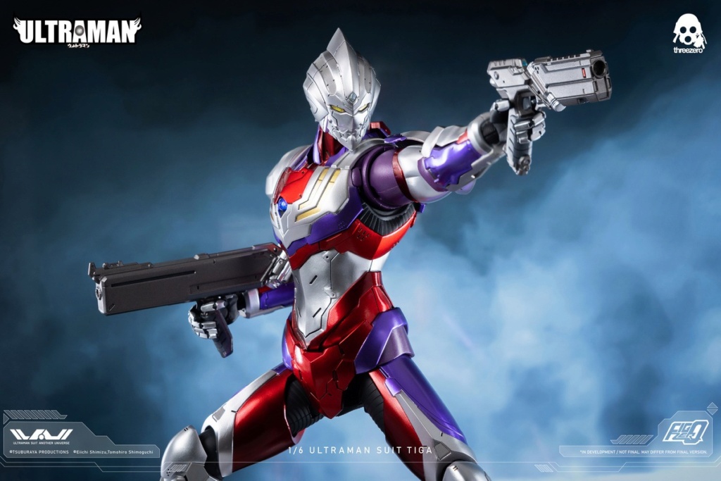 NEW PRODUCT: Threezero: 1/6 "Ultraman Mobile"-TIGA Ultraman Tiga Action Figure 10242211