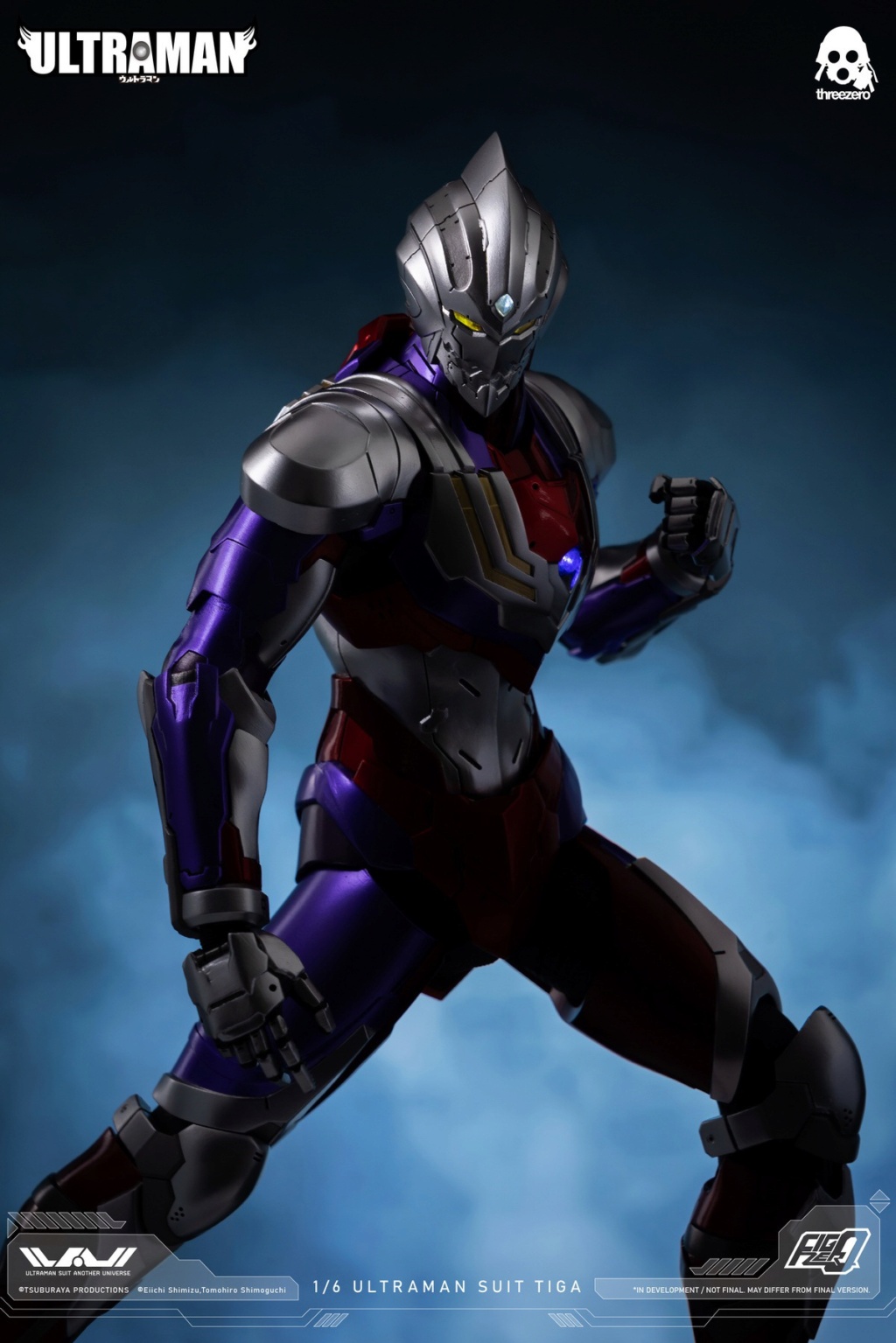 NEW PRODUCT: Threezero: 1/6 "Ultraman Mobile"-TIGA Ultraman Tiga Action Figure 10242410