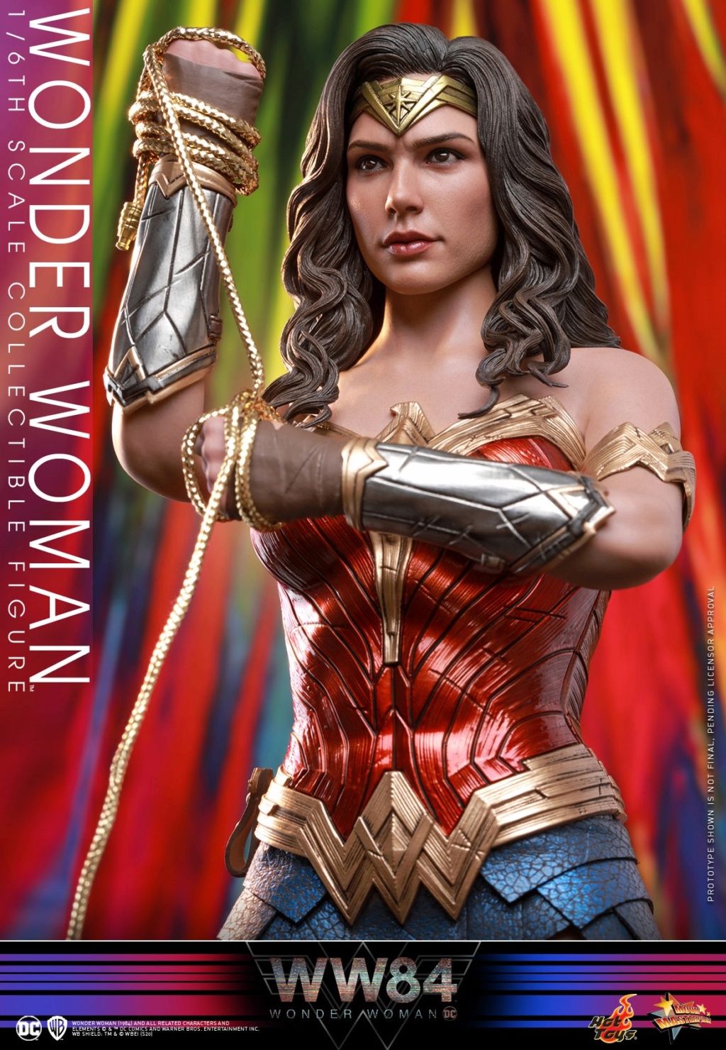 1984 - NEW PRODUCT: HOT TOYS: WONDER WOMAN 1984 WONDER WOMAN 1/6TH SCALE COLLECTIBLE FIGURE 10284