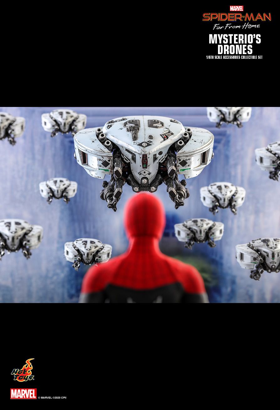 Spider-Man - NEW PRODUCT: HOT TOYS: SPIDER-MAN: FAR FROM HOME MYSTERIO'S DRONES 1/6TH SCALE ACCESSORIES COLLECTIBLE SET 10291