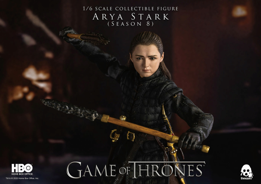 AryaStark - NEW PRODUCT: ThreeZero: Game of Thrones – 1/6 Arya Stark (Season 8) 10309