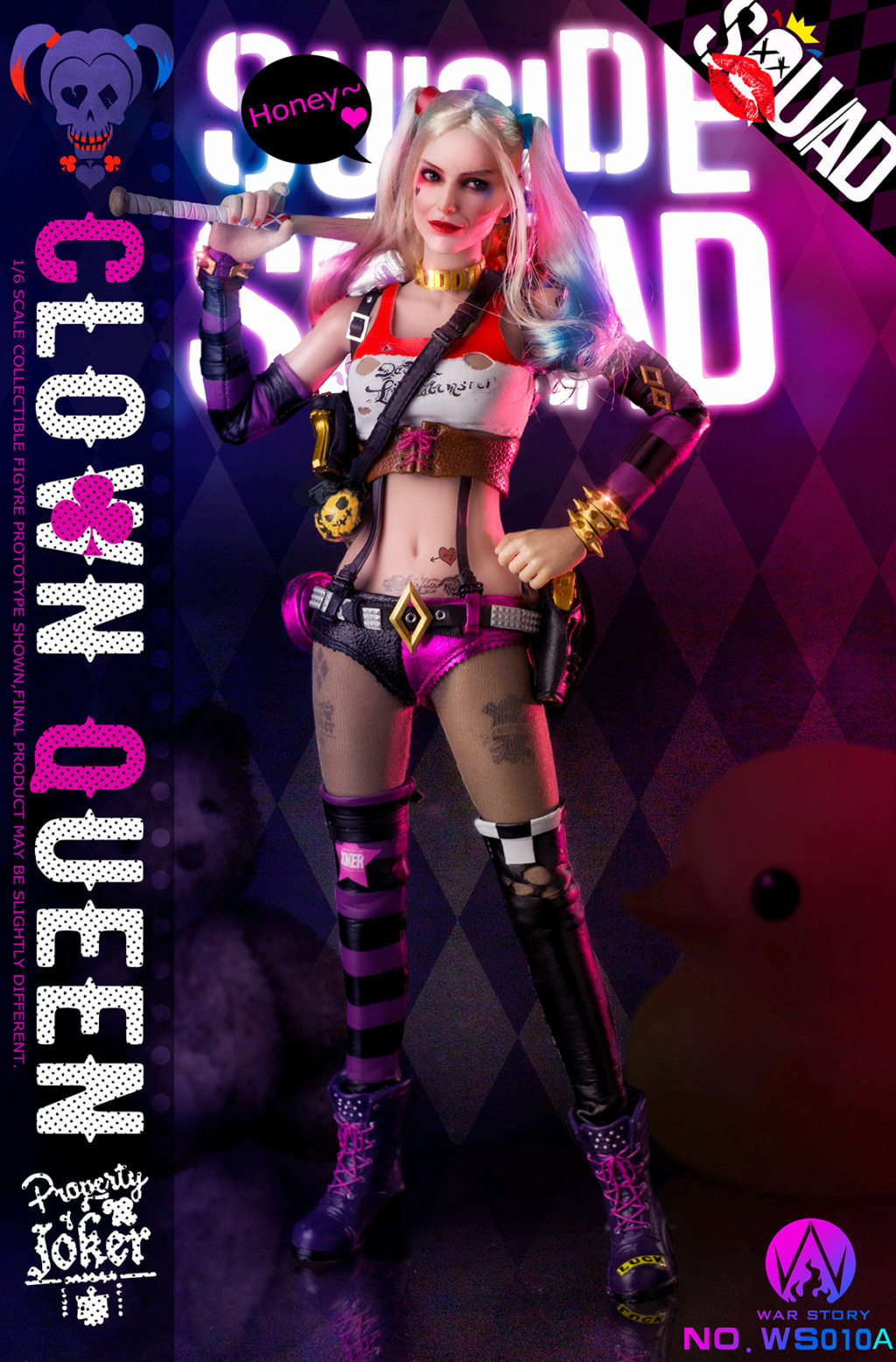 ClownQueen - NEW PRODUCT: War Story: 1/6 Clown Queen Action Figure Normal Edition WS010-A, Deluxe Edition WS010-B 10341610