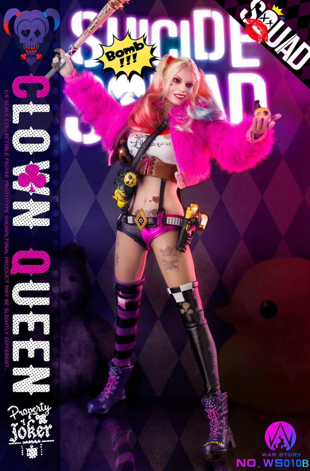 NEW PRODUCT: War Story: 1/6 Clown Queen Action Figure Normal Edition WS010-A, Deluxe Edition WS010-B 10365410