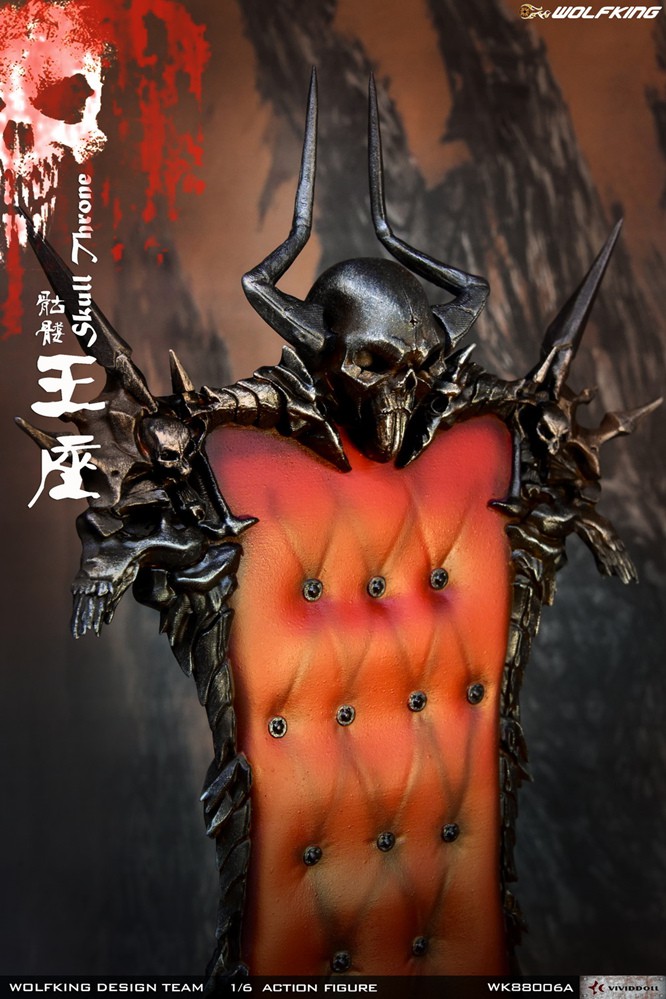 SkullThrone - NEW PRODUCT: WolfKing: 1/6 Skull Throne scene decoration-WK88006A 10390311