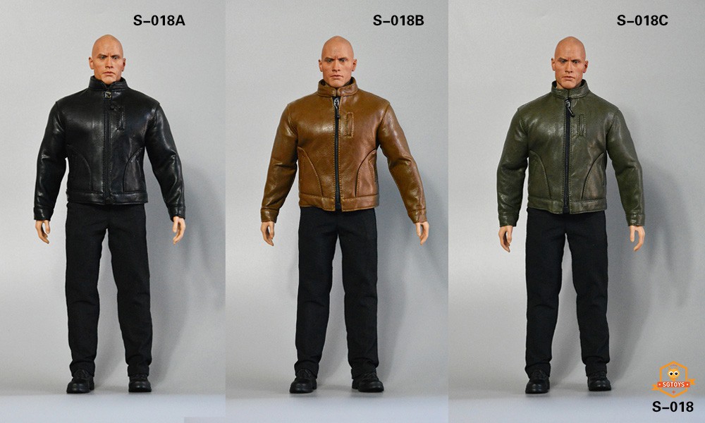 Accessory - NEW PRODUCT: SGToys: 1/6 men's leather suit (S-018), A/B/C three colors) 10413310