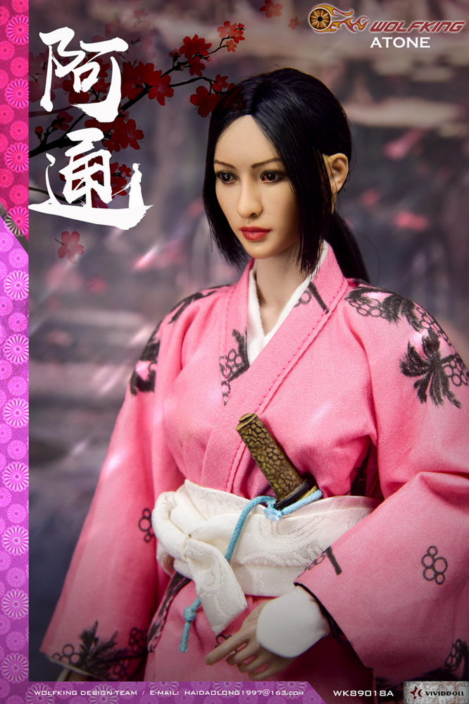 Japanese - NEW PRODUCT: WOLFKING: (modified version) 1 / 6 rogue series - Atong ATONE movable doll WK89018A 10421310