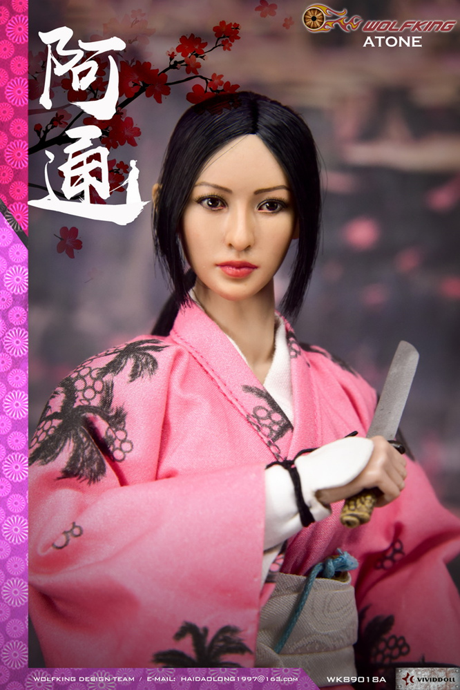 RogueSeries - NEW PRODUCT: WOLFKING: (modified version) 1 / 6 rogue series - Atong ATONE movable doll WK89018A 10421810