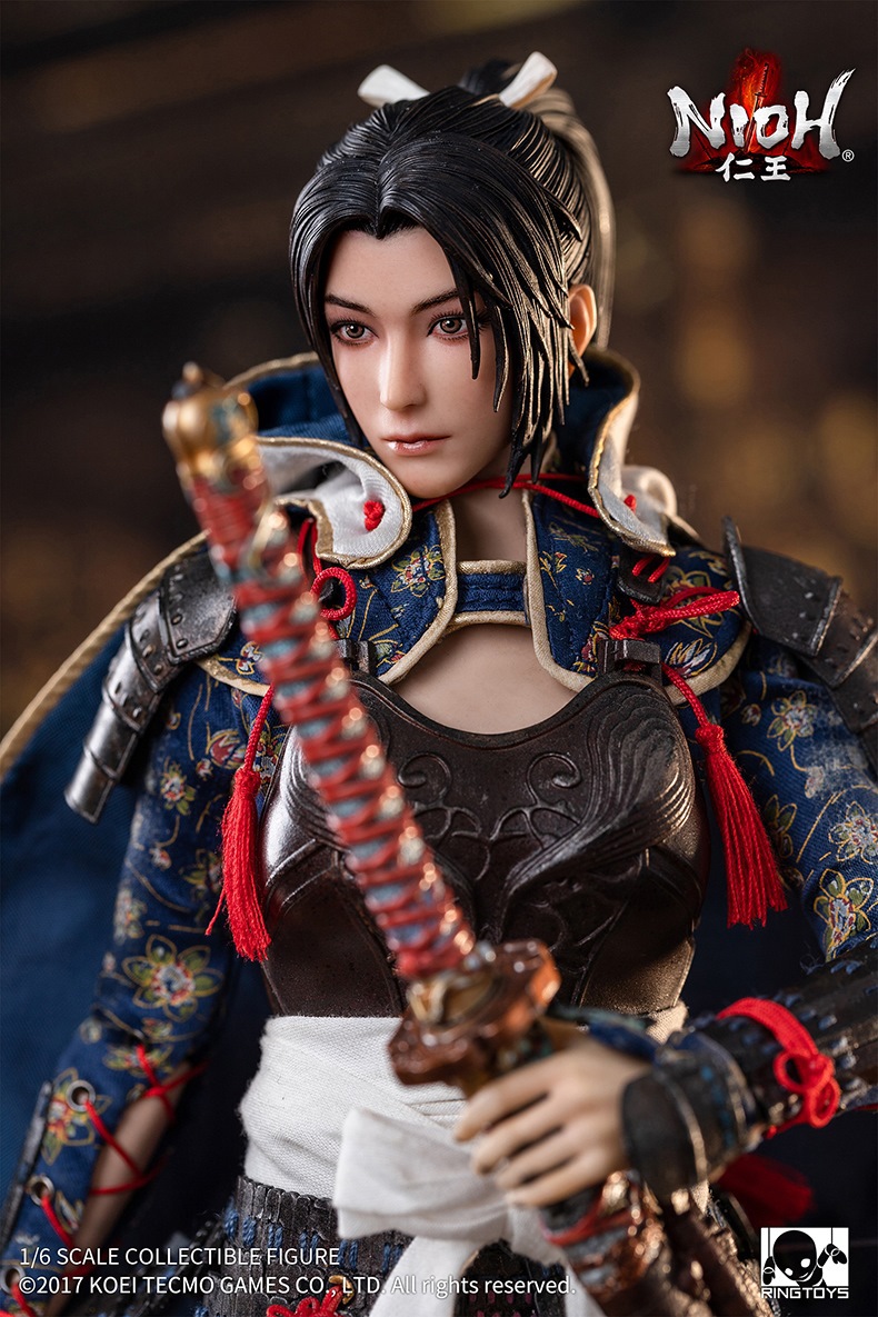 NEW PRODUCT: Ring Toys: 1/6 Genuine License "Nioh"-Tachibana Chiyo Movable Female Soldier Doll#RT013 10422112