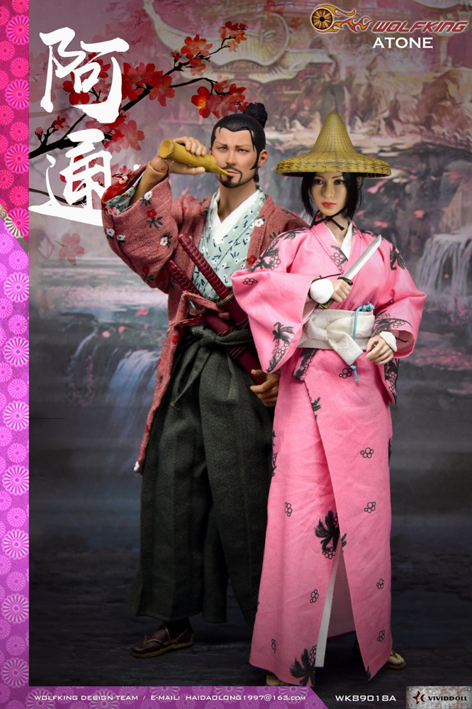 manga - NEW PRODUCT: WOLFKING: (modified version) 1 / 6 rogue series - Atong ATONE movable doll WK89018A 10423210