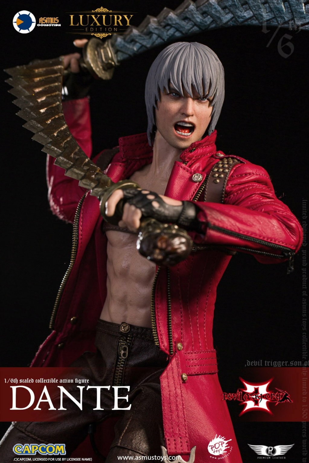 NEW PRODUCT: Asmus Toys: 1/6 Devil May Cry 3 - DANTE/Dante Standard Edition (DMC300V2) & Deluxe Edition 10481310