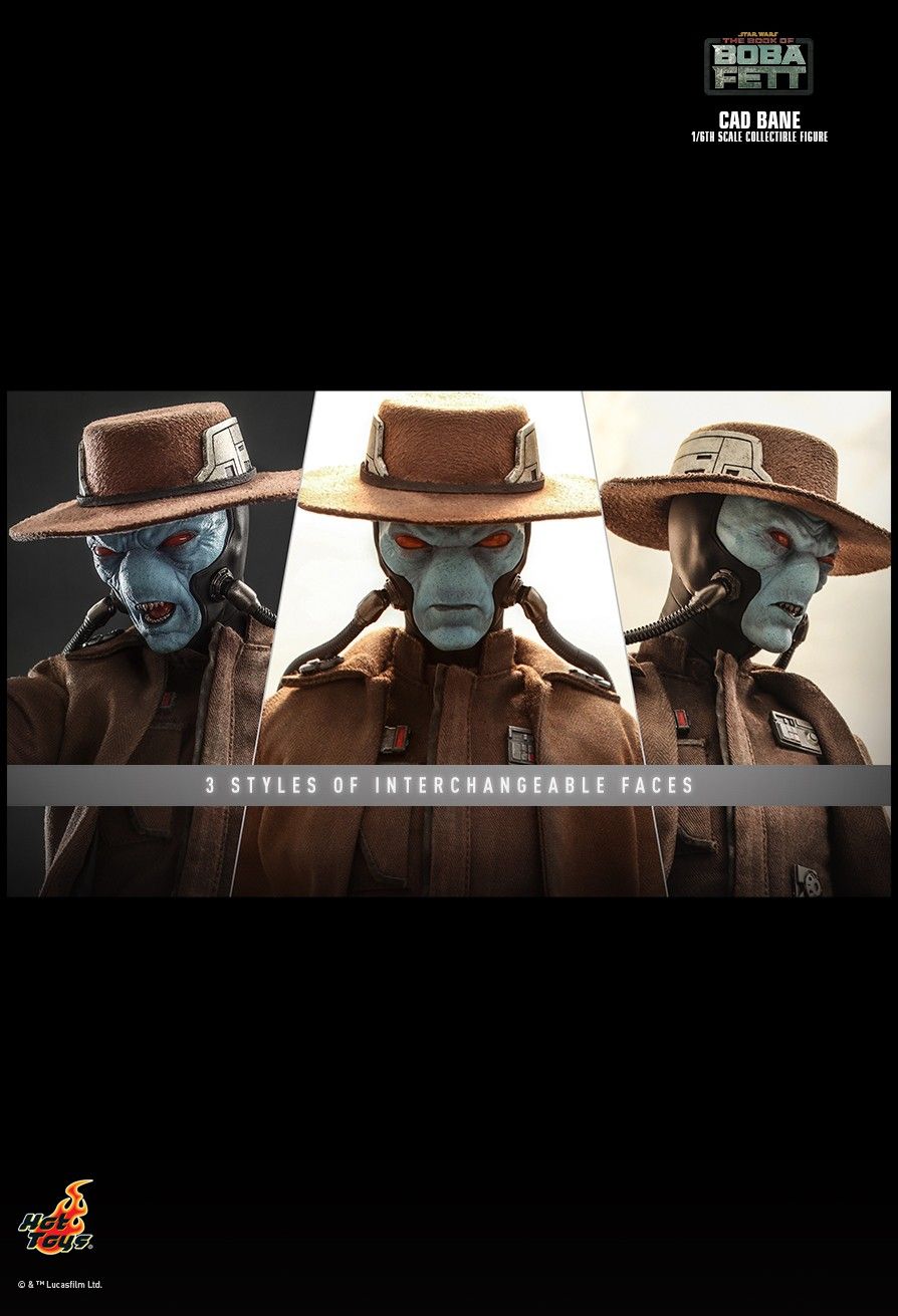 NEW PRODUCT: HOT TOYS: STAR WARS: THE BOOK OF BOBA FETT: CAD BANE (STANDARD & DELUXE VERSION) 1/6TH SCALE COLLECTIBLE FIGURE 10485