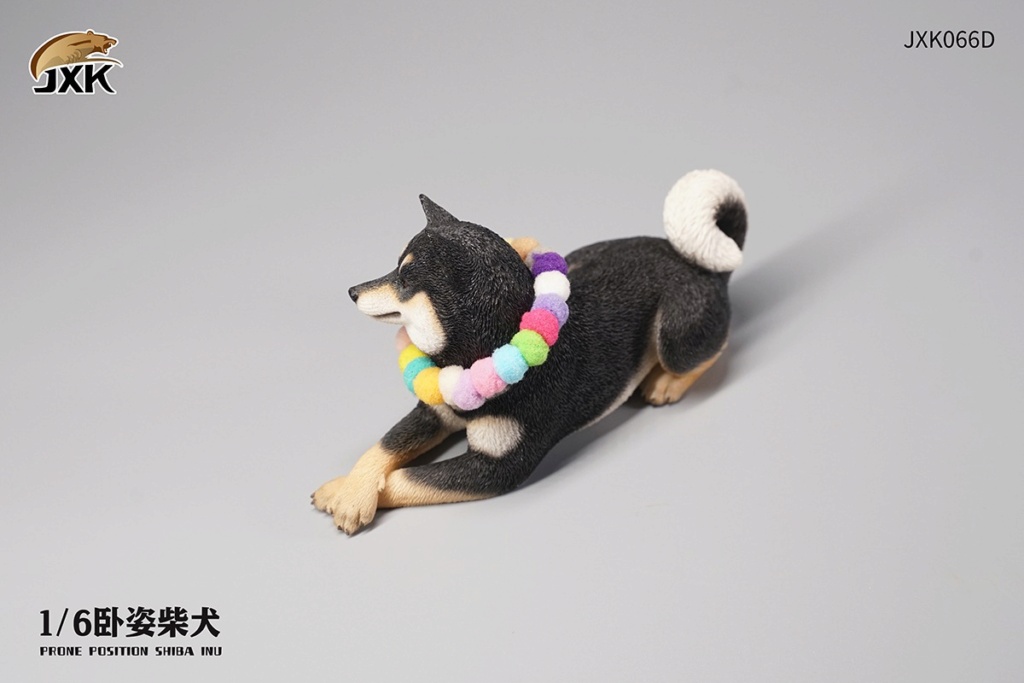 BullTerrier - NEW PRODUCT: JXK Studio: 1/6 JXK066 Recumbent Shiba Inu and jxk067 Bull Terrier 10494810