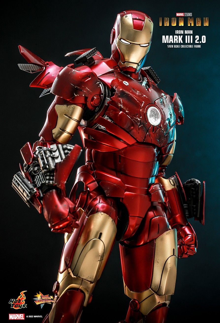 IronManMarkIII - NEW PRODUCT: HOT TOYS: IRON MAN: IRON MAN MARK III (2.0) 1/6TH SCALE COLLECTIBLE FIGURE DIECAST 10505