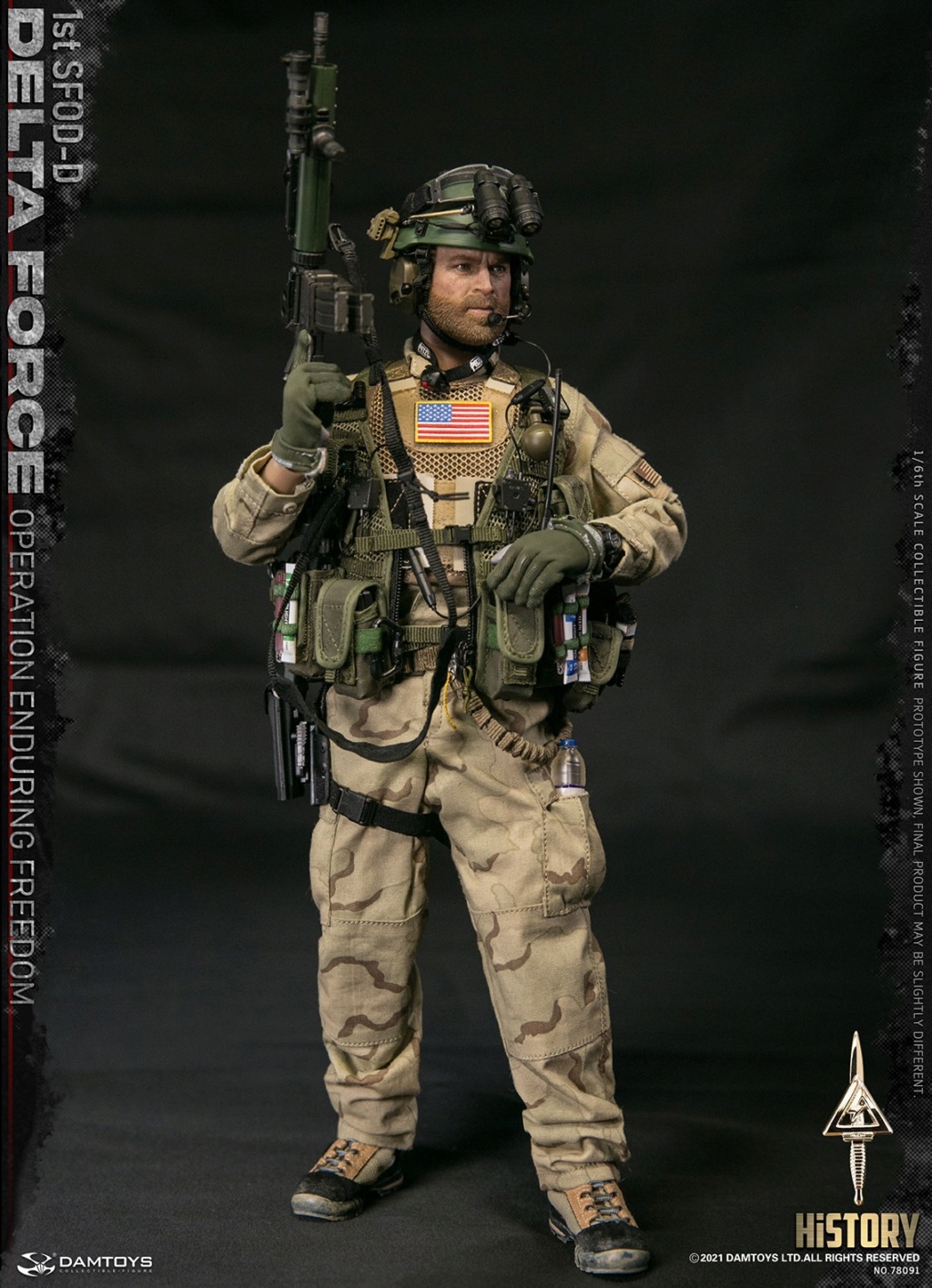 NEW PRODUCT: DAMTOYS: 1/6 Delta Forces 1st SFOD-D Operation Enduring Freedom #78091 10515110